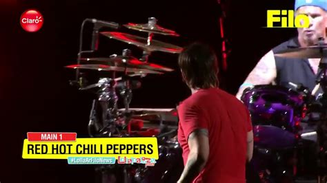 Red Hot Chili Peppers Dark Necessities Live Lollapalooza Argentina