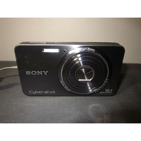 Sony Cyber Shot Dsc W570 16 1mp 5x Optical Digital Camera Silver Etsy