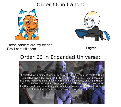 Every Time I See Order 66 In The Clone Wars Multimedia Project I Hits