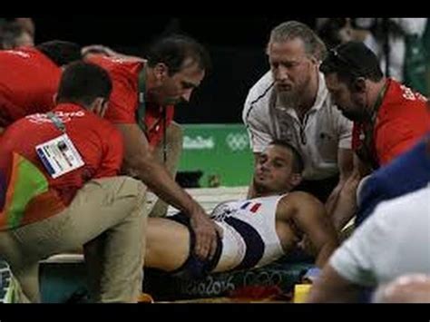 Samir Ait Said Breaks Leg In Scary Rio Olympics Injury Video Youtube
