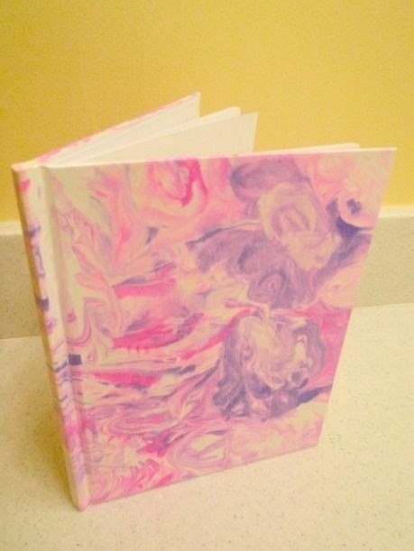 Marbled Journal Cover I Need A Plain White Notebook Just So I Can Do
