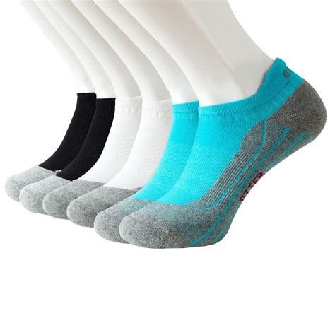 Blister Resist Sports Socks Thick Cushion Pad Running Athletic Ankle Sock For Men And Women With
