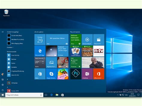 Windows 10 Layout Des Start Menüs Für Alle Konten Synchronisieren