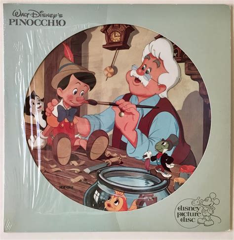 Pinocchio Original Motion Picture Soundtrack Picture Disc Etsy