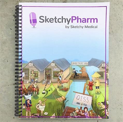 The Sketchymedical Sketchypharm Official Workbook Pharmacology