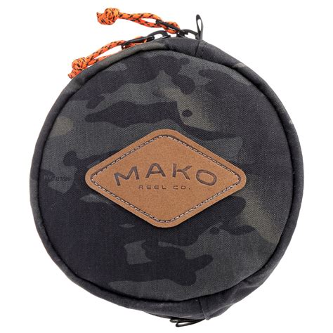Mako Reel Co Logo Reel Case Rollentasche Green Camo Rollentaschen