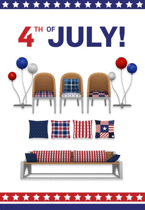 4th Of July Set At Simplistic Sims 4 Updates