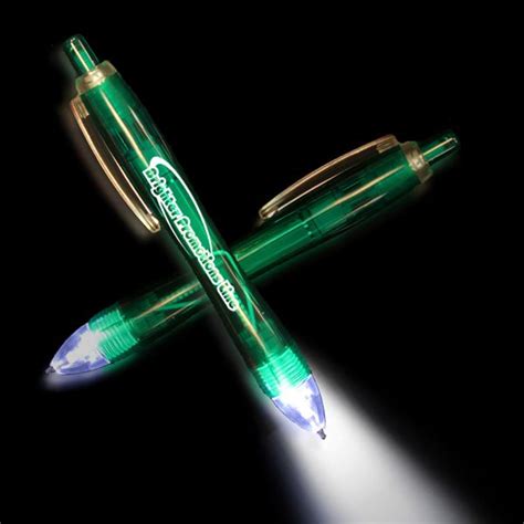 Green Ultimate Lighted Led Pen Corporate Promotional Products From