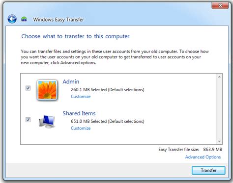 Transfer Files From Pc To Pc By Using Windows Easy Transfer Minitool