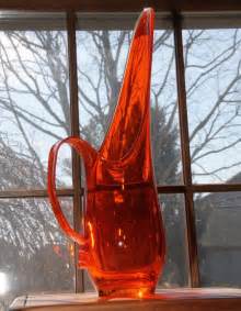 Vintage Viking Glass Bright Orange Blown By Scotchstreetvintage 30 00 Vintage Home Decor