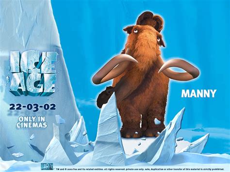 Ice Age Manny Manny 3d Animation 20th Century Fox Graphics Ice Age