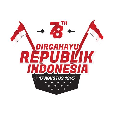 헛 리 78 인도네시아 독립 기념일 로고 2023년 8월 17일 무료 벡터 2023년 인도네시아 독립기념일 인도네시아 공화국