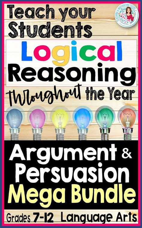 Argumentative Writing And Logical Fallacies Bundle Argumentative