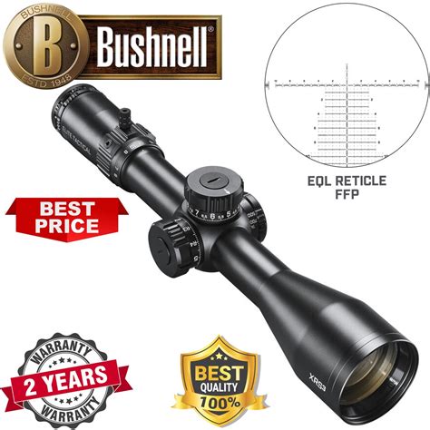 Bushnell Elite Tactical 6 36x56 Xrs3 Riflescope Eql Reticle