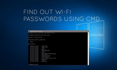 How To Hack A Wifi Network Using Cmd In Windows