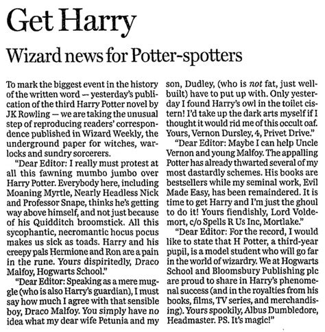 Harry Potter Casting A Spell For 15 Years From The Guardian