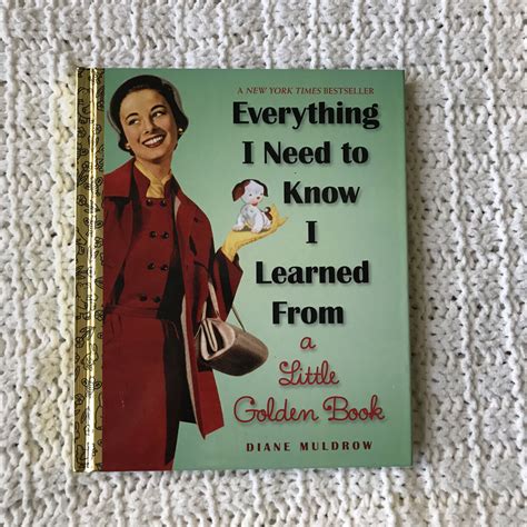 everything i need to know i learned from a little golden book book