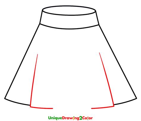 How To Draw A Skirt In 9 Easy Steps With Video Tutorial