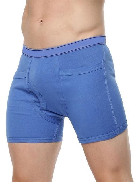 5 Colors Mens Rare Trunks With Pocket Fine Size 7580 8590 95100