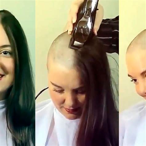 Forced Headshave Woman