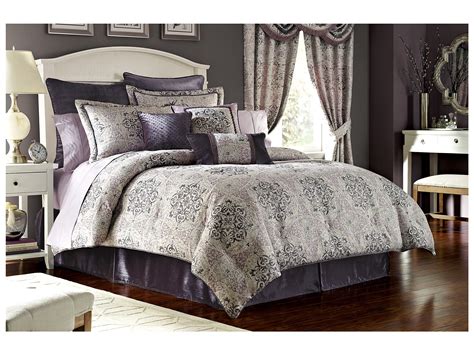 Croscill grace 3pc comforter set. Croscill Nomad Cal King Comforter Set Purple | Shipped ...