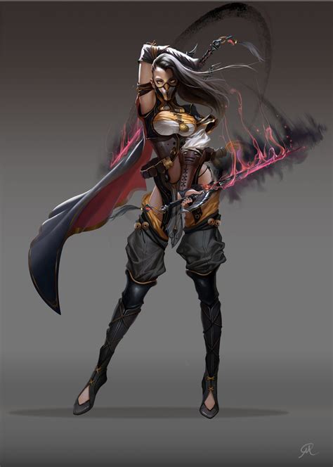 Robots Technology Character Concept Character Concept Female Warriors
