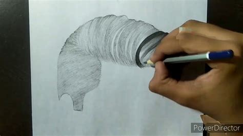 How To Draw Hairs With Pencils Tutorial How To Draw Youtube