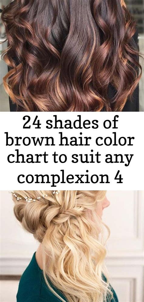 24 Shades Of Brown Hair Color Chart To Suit Any Complexion 4 Brown