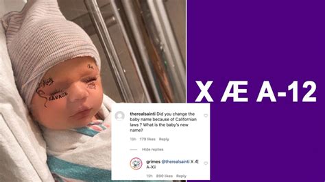 Elon Musk And Grimes Change Baby's Name From X Æ A-12To X Æ A-Xii | Know Your Meme