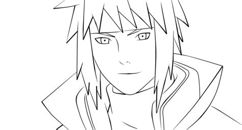 Lineart Minato By Mdesigninc On Deviantart