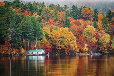 Fall On Lake Winnipesaukee Photograph By Robert Clifford