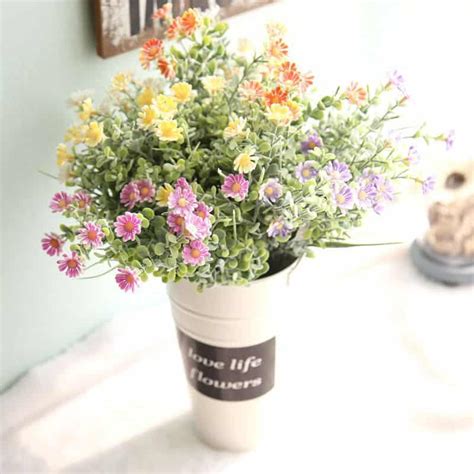 Maybe you would like to learn more about one of these? Artificial Outdoor Flowers Small Wild Chrysanthemum Bush ...