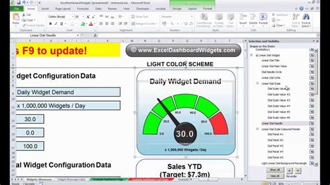 Microsoft excel dashboard templates free download. Tutorial - Changing Excel Dashboard Widget Colors - YouTube