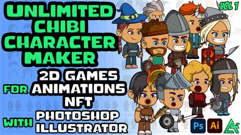 Artstation Ats Unlimited Chibi Character Maker For 2d Games