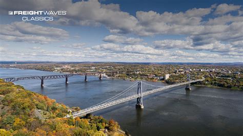 Freightwaves Classics Infrastructure Mid Hudson Bridge Opened In New