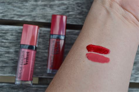 Bourjois Rouge Edition Velvet In 07 Nude Ist And 08 Grand Cru Review