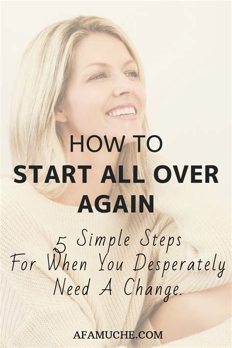Important Steps To Take In Order To Change Your Life Self Improvement