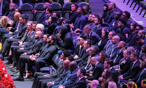 Photos Memorial Service For Kobe And Gianna Bryant At Staples Center San Gabriel Valley Tribune