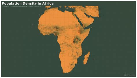 Maps Global Population Density The Sounding Line