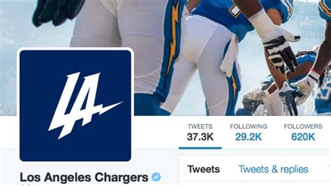 The Chargers Have A New Logo Now That Theyre Moving To Los Angeles