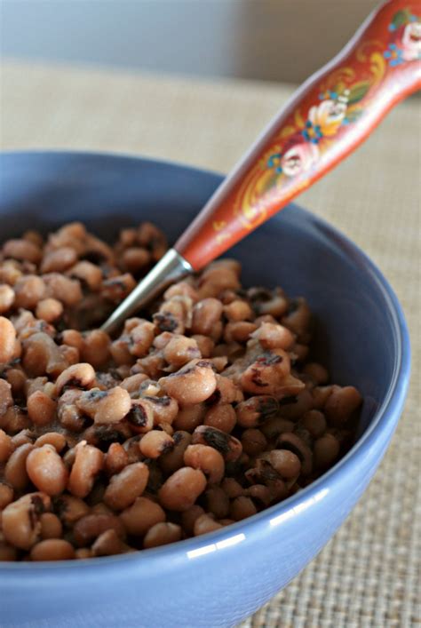 Slow Cooker Black Eyed Peas Apple A Day