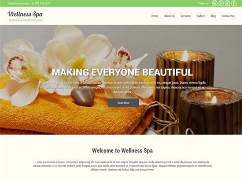 11 Of The Best Free And Premium Beauty Salon And Spa Wordpress Themes Down