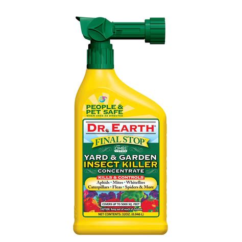 Dr Earth 32 Oz Ready To Spray Yard And Garden Insect Killer 8004