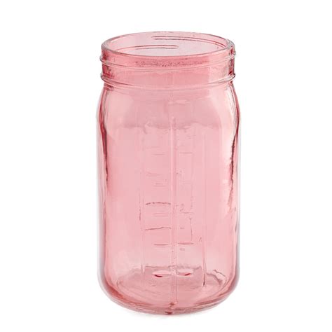 Translucent Pink Mason Jar Jar Lids Basic Craft Supplies Craft