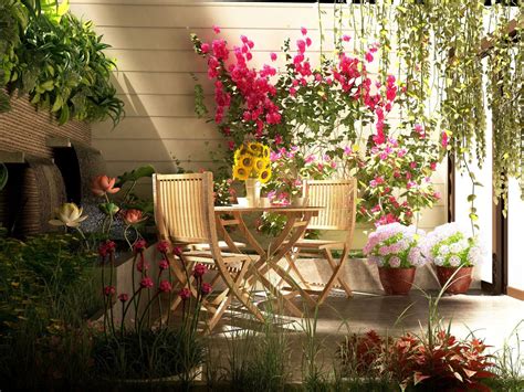 A small space with a big feel. How to make a small garden look bigger - The Portugal News