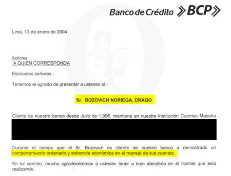 Introducir 35 Imagen Modelo De Carta Para Banco Bcp Abzlocalmx