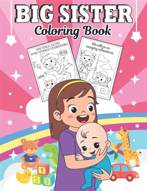 Buy Big Sister Coloring Book Coloring Book To Prepare Little Girls For