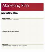 Pictures of Marketing Plan Template Word Free Download