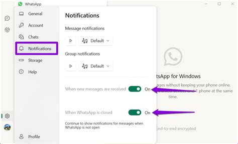 Top 7 Ways To Fix Whatsapp Desktop App Not Showing Notifications On
