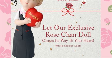 Chan furniture promotion：欢庆国庆日大減价 | yumi huong media. 19-24 Nov 2020: Takashimaya Exclusive Rose Chan Doll ...